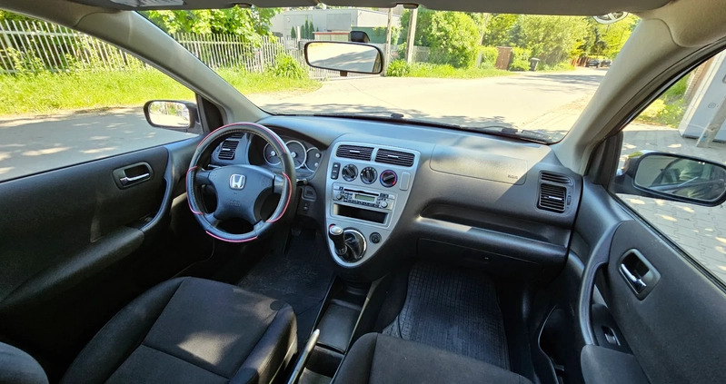 Honda Civic cena 5900 przebieg: 250000, rok produkcji 2004 z Kałuszyn małe 596